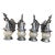 1970s Gothic Mid-Evil Outdoor Lights - Set of 4 For Sale