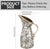 Add timeless charm to your home with this vintage ceramic vase featuring elegant handles and a rustic cracked glaze...