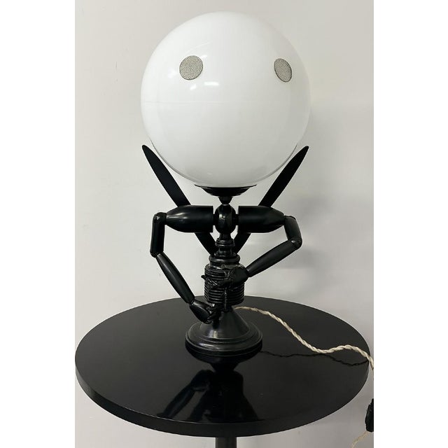 Vintage Thermoformed Lamp from Mister Babache, 1980s For Sale - Image 9 of 9