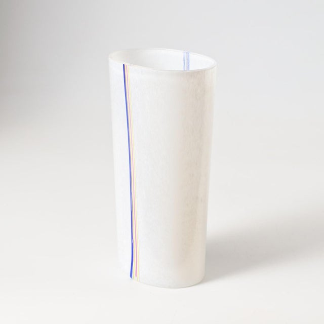 Kosta Boda Rainbow Series Glass Vase by Bertil Vallien for Kosta Boda, 1980s For Sale - Image 4 of 10
