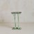 French Art Deco Green Iron Side Table with Marble Top, 1930s For Sale - Image 4 of 11