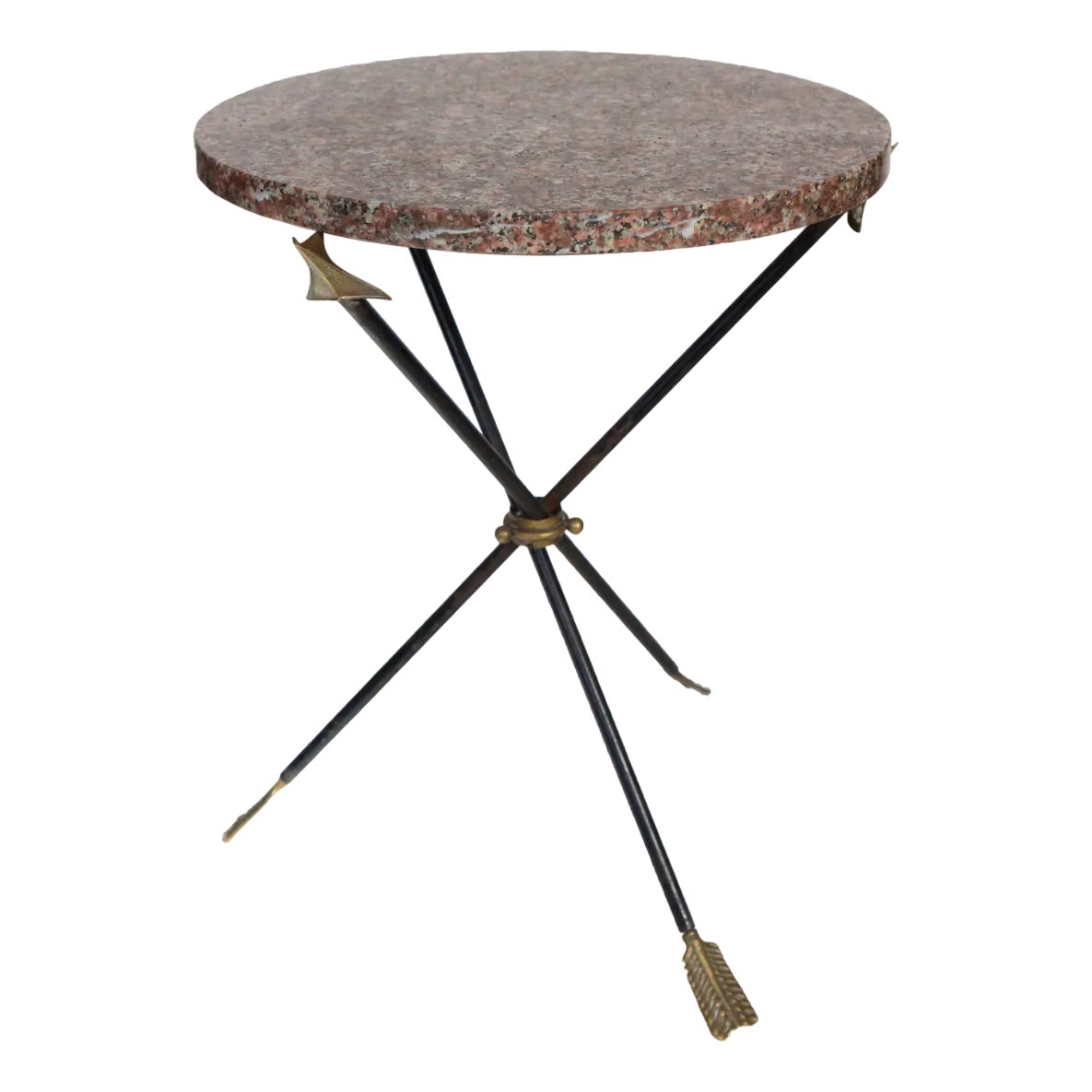 Empire Style Campaign Side Table, France, 1800s | Chairish