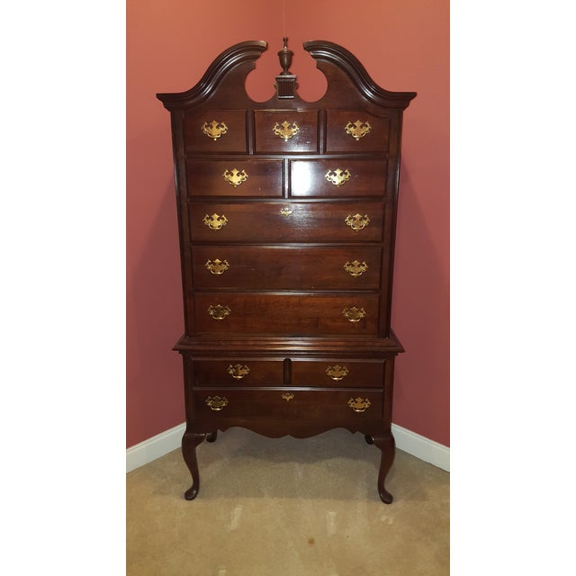 Kincaid Vintage Cherry Wood Mountain High Boy Chairish