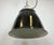 Industrial Black Enamel Factory Pendant Lamp from Elektrosvit, 1960s For Sale - Image 9 of 18