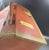 Auburn Vintage 20th Century English Style Red Japanned Hinged Two-Sided Flip-Open Sewing Cabinet For Sale - Image 8 of 18