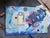 Large 1980's Oil on Canvas Abstract Art Piece For Sale - Image 4 of 5