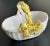 English Vintage Casa Fina Portugal White Ceramic Easter Basket For Sale - Image 3 of 7
