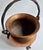 Iron Footed & Handled Hand Hammered Copper Pot, C. 1970's For Sale - Image 11 of 17