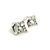 Silver 1990s Pair of John Hardy Estate Mens Pebble Cufflinks Sterling Silver For Sale - Image 8 of 8