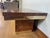 Wood 1970s Burlwood Veneer and Brass Coffee Table in the Style of Milo Baughman For Sale - Image 7 of 12