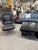 Late 20th Century Italian Nesting Coffee Cocktail Table Set Black Lacquer For Sale - Image 11 of 18