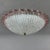 Murano Glass Ceiling Lamp with Pink Edge, 1970s For Sale - Image 12 of 12