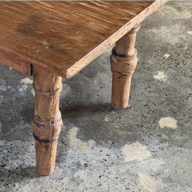 Coffee Table in Indonesian Brown Teak, 1980s For Sale - Image 16 of 18