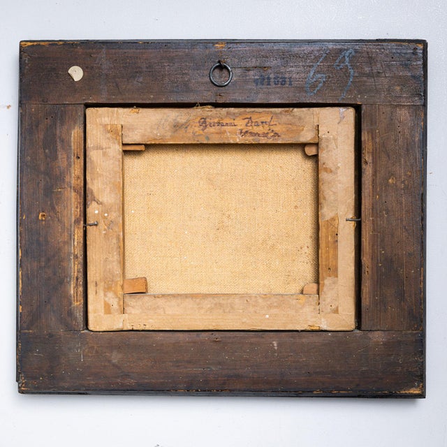 Pink Italian Artist, Judgment of Paris, 19th Century, Oil on Canvas For Sale - Image 8 of 9