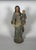 The Virgin and Child, polychrome carved wood, 18th century For Sale