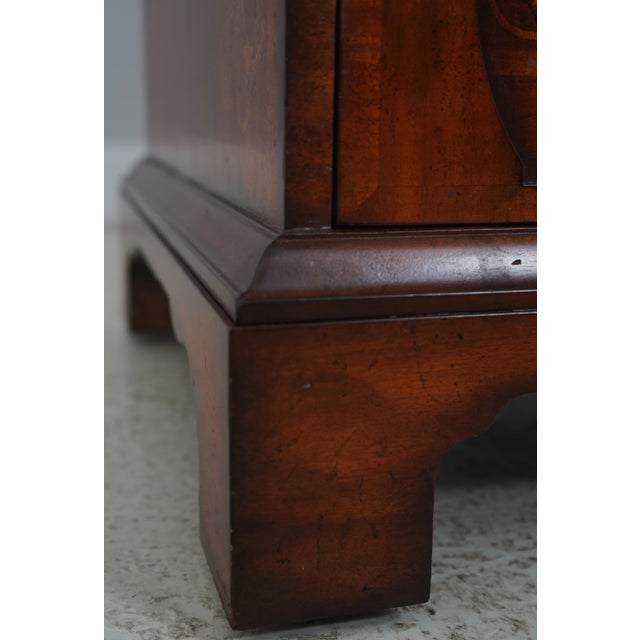 Maitland Smith Italian Neoclassical Style Inlaid Chest For Sale - Image 13 of 18