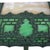 Arts & Crafts 1920s Bradley & Hubbard School Arts & Crafts 2 Tone 8 Panel Slag Glass Lamp For Sale - Image 3 of 3