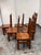Handcrafted Dining Chairs, Set of Six For Sale - Image 4 of 12