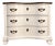 Vintage Broyhill Serpentine 3-Drawer Chest, Professionally Refinished For Sale