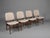 Mid-Century Modern Vintage Dutch Dining Chairs in Teak by Louis Van Teeffelen for Wébé, 1960s, Set of 4 For Sale - Image 3 of 8