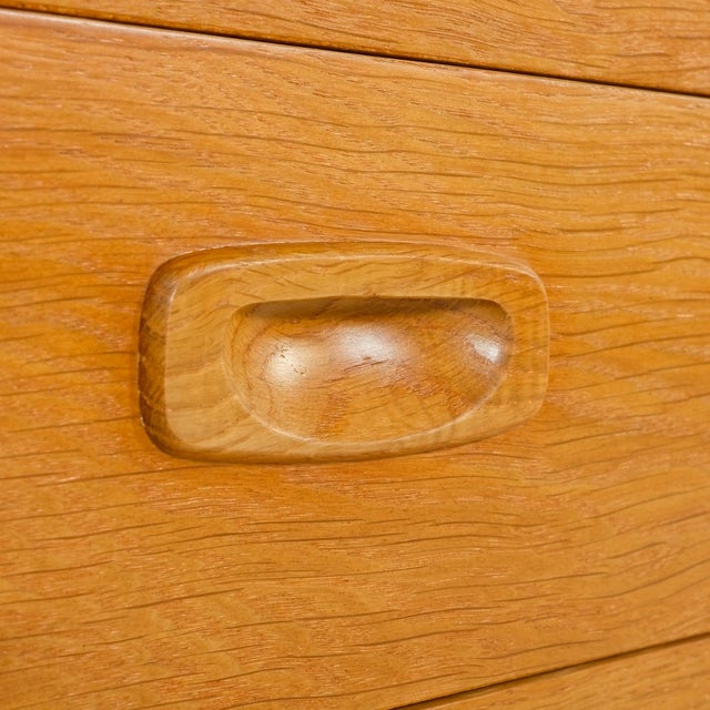 Danish Oak Wall Unit by Preben Sorensen for PS System, Randers, 1970s For Sale - Image 13 of 17