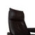 Set of Aura Leather Recliner and Ottoman from Stressless For Sale - Image 10 of 18