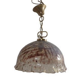 La Murrina Murano Glass Hangigng Light, 1970s For Sale