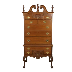 Benchmade Chippendale Ball & Claw Mahogany Highboy