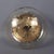 Crackle Glass and Metal Ceiling Lamp, 1960s For Sale - Image 4 of 12