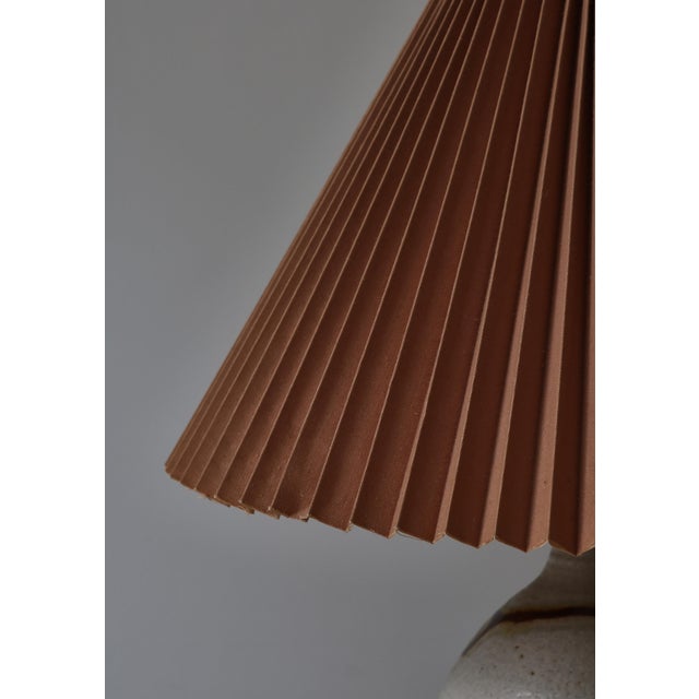 Scandinavian Modern Table Lamp from AP Stoneware, Bornholm, Denmark, 1970s For Sale - Image 6 of 15