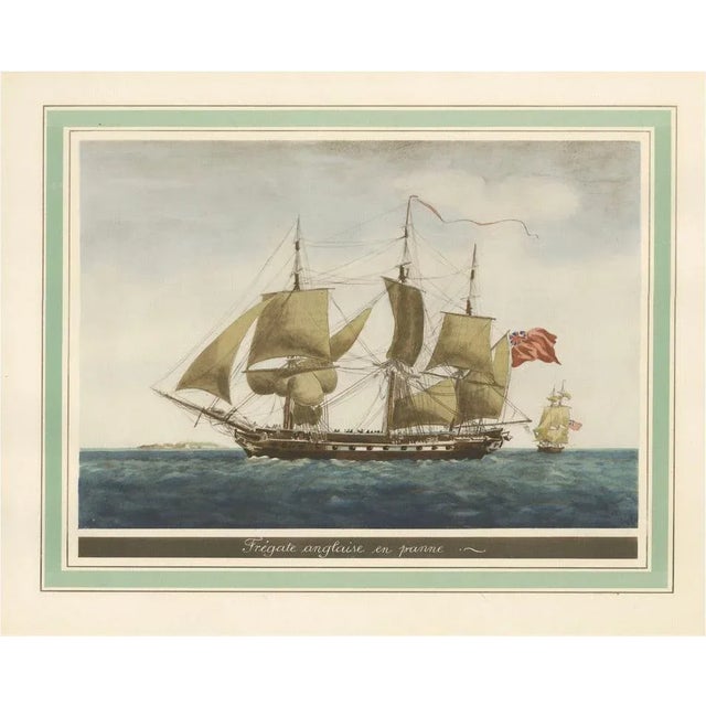 Paper An English Frigate Awaiting Wind, 1920, Paper For Sale - Image 7 of 7