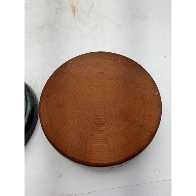 Green Earthenware Lidded Dish For Sale - Image 8 of 9