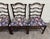 Late 20th Century Vintage Chippendale Style Ladder Back Ribbon Back Dining Chairs - Set of 4 For Sale - Image 5 of 8