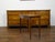 Brown French Restauration Period 1820s Side Table with Leather Top and Lateral Drawer For Sale - Image 8 of 10