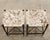 Michael Taylor Pair of Michael Taylor Montecito Stone Top Garden Drinks Tables For Sale - Image 4 of 9