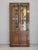 Vintage Carved Oak Entry Door With Art Nouveau Leaded Glass Sidelights For Sale - Image 4 of 5