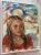Brick Red "Anticipation", Original Oil Painting, Portrait of a Young Woman, Framed, by Van Ness For Sale - Image 8 of 10