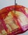 Plastic Set of Italian Contemporary Dining Chair & Ottoman in Red-Yellow Resin by Gaetano Pesce for Bernini Italy, 1993 For Sale - Image 7 of 8