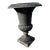 Late 20th Century Estate Sized Cast Iron Garden Urn For Sale