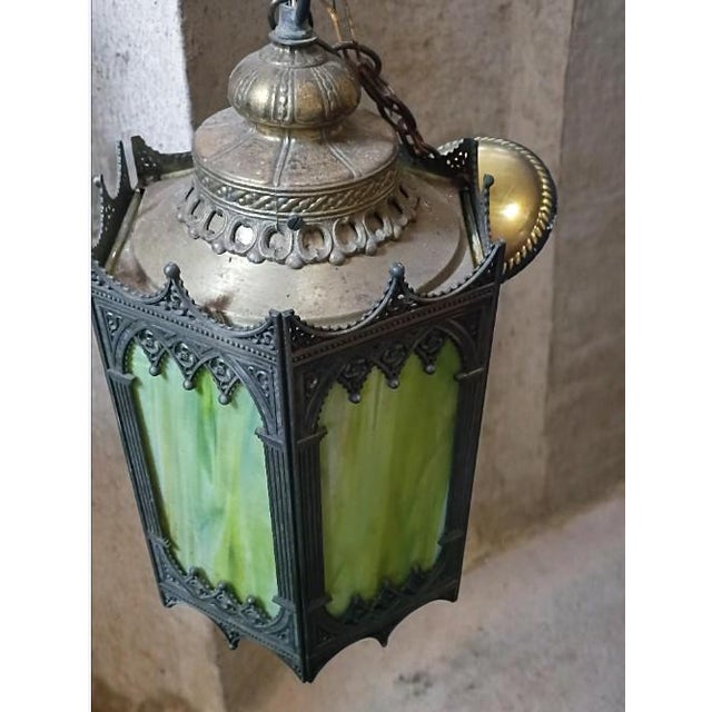 California Lighthouse Gothic Revival Hanging Lamp For Sale - Image 6 of 12