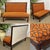 Bistro Bench in Upholstery and Fabric, 1930s For Sale - Image 3 of 14