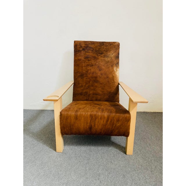 Small Room armchair, designed by Burkhard Vogtherr. Produced by Cappellini in 1995, made in Italy. Material: wood and...