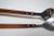 Vintage Japanese Modern Stainless Steel and Rosewood Salad Tongs For Sale - Image 9 of 12