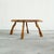 1940s Mid-Century Live Edge Coffee or Side Table in Walnut, 1950s For Sale - Image 5 of 11