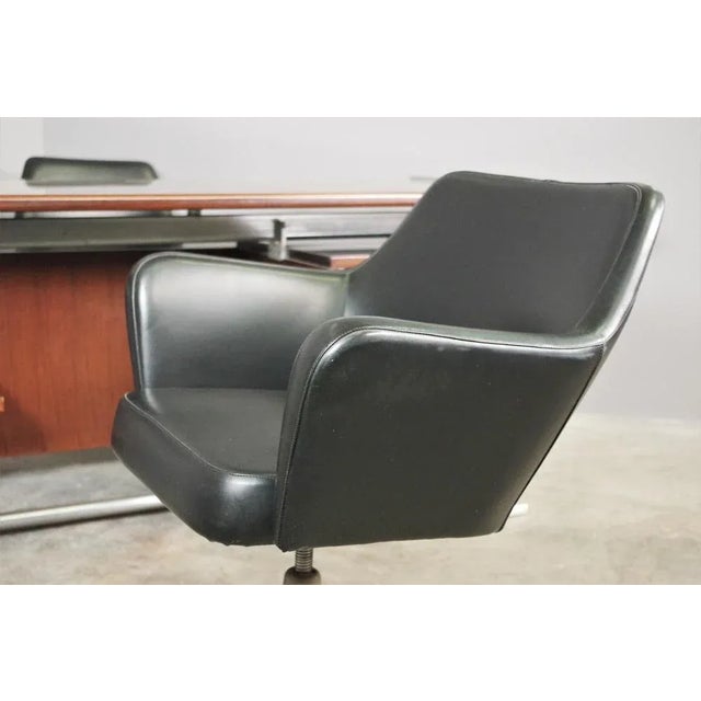 Desk & 2 Chairs from Fantoni, 1960s, Set of 3 For Sale - Image 9 of 17