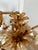 Gilt Tole Floral and Wheat Chandelier, 1960 For Sale - Image 16 of 18