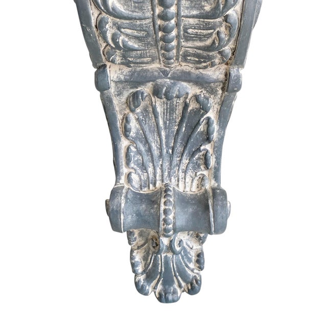 1990s Acanthus Leaf Extra Large Wall Hanging Corbel For Sale - Image 11 of 12