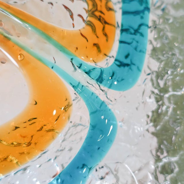 Mid-Century Italian Glass Sconce from Mazzega, 1970s For Sale - Image 11 of 17