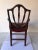 Vintage Mahogany Arm Chair Needlepoint Upholstery For Sale - Image 9 of 11
