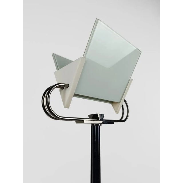 Italian Postmodern Floor Lamp attributed to Perry A. King & S. Miranda for Arteluce, 1980s For Sale - Image 11 of 18